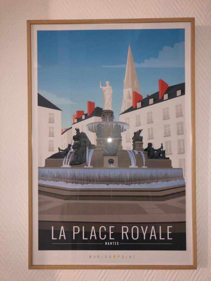 Le Grand Royal, 2 Chambres De Charme, Place Royale น็องต์ ภายนอก รูปภาพ